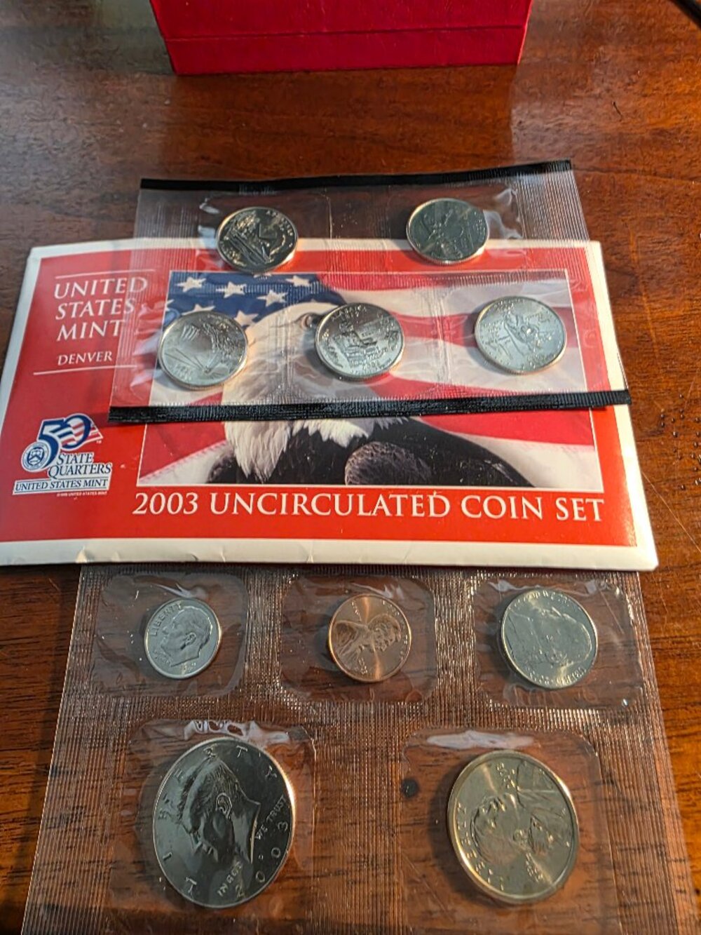 2003 DENVER UNITED STATES MINT UNCIRCULATED COIN SET